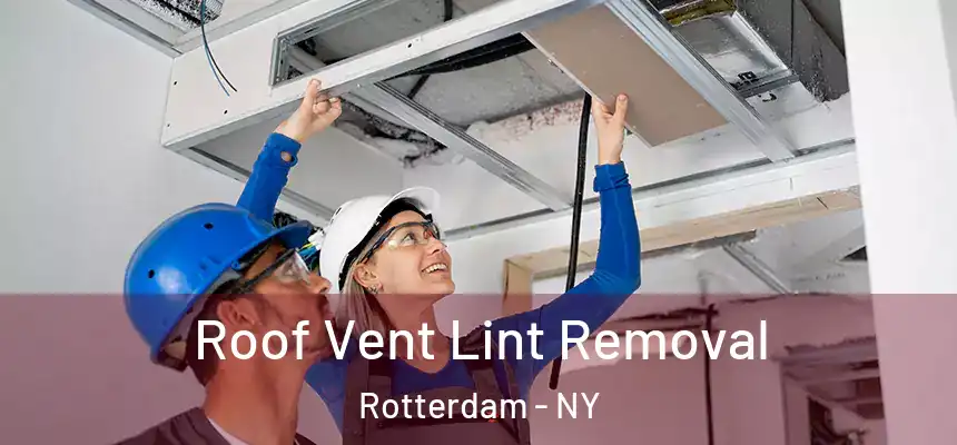 Roof Vent Lint Removal Rotterdam - NY